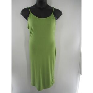 Plus Size Women's 3X Slip Dress Chartreuse Green Cami Dress Tank Dress:Brand NEW